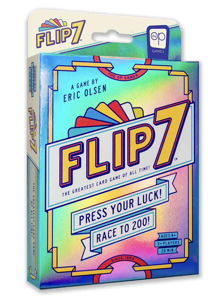 Amtrak station manger holding a copy of Flip[ 7!